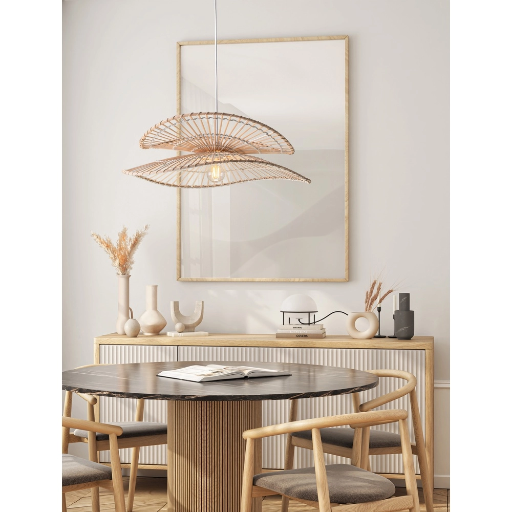 Rattan pendant lamp Artic Ø 60cm Lyora 5212017477286