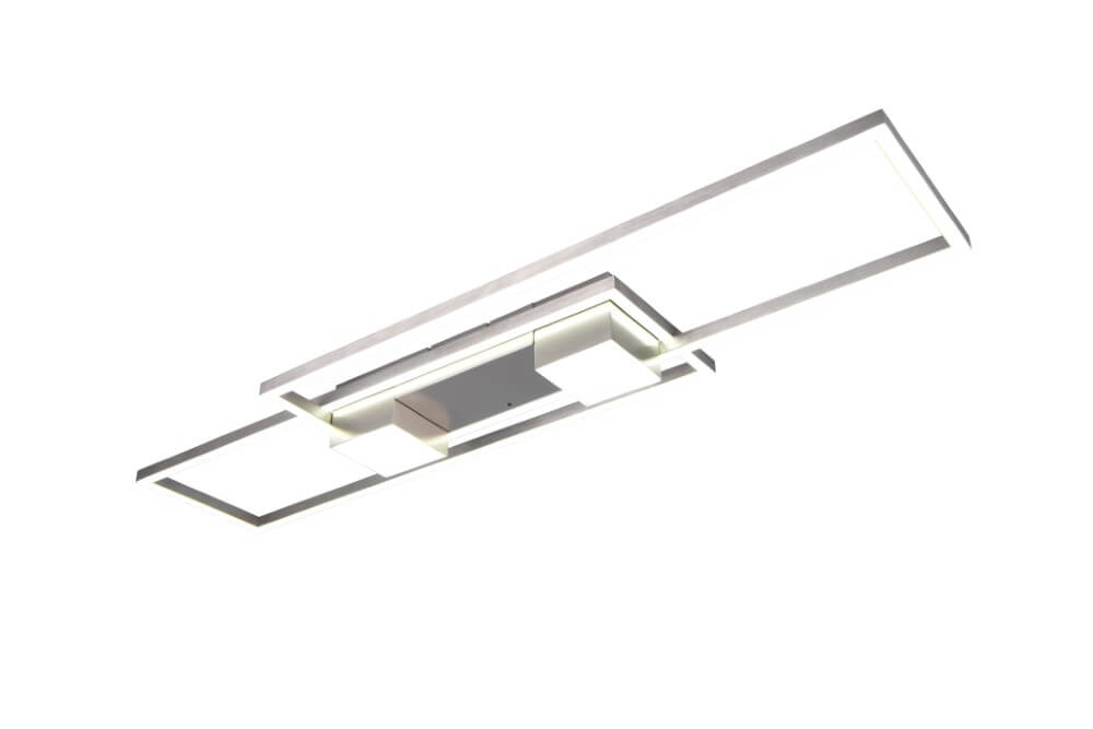 Led ceiling light 100x28 Albany Stainless steel Trio 4017807610284