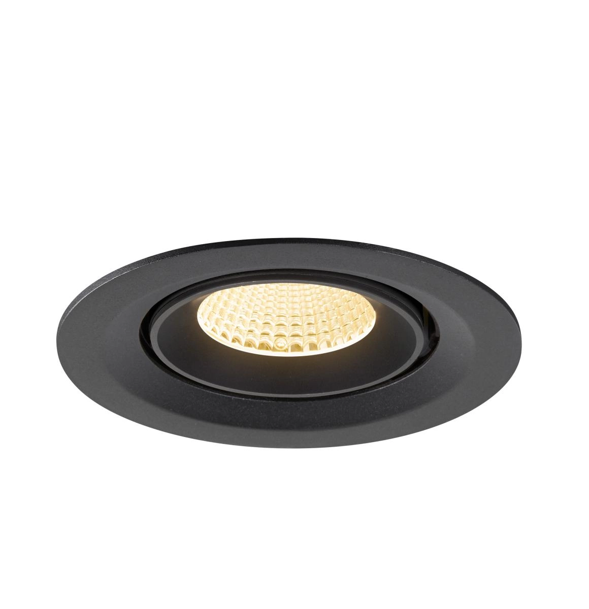 Recessed spotlight Numinos Gimble M black 3000K - 40deg SLV 4024163311922
