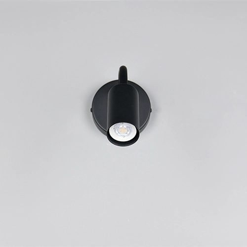 Wall light Taryn Black with switch Trio 4017807685671