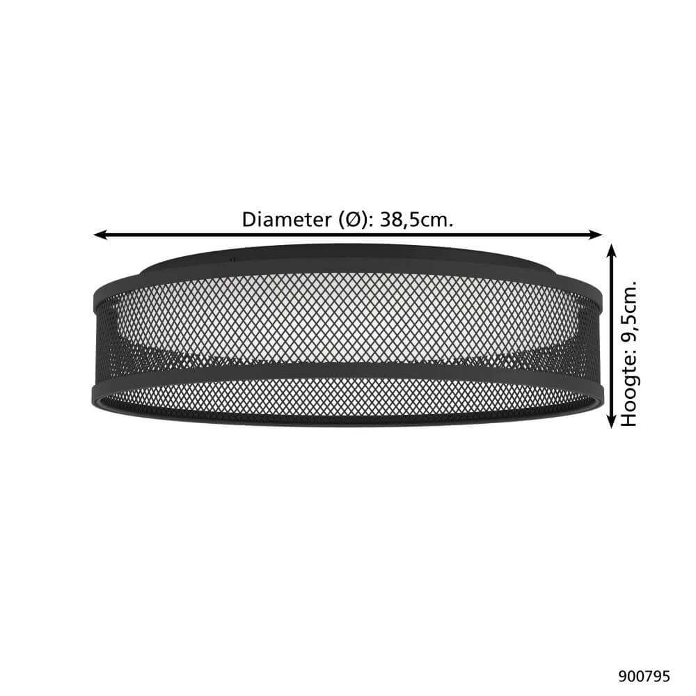 Led ceiling light Luppineria Ø 38.5cm Eglo 9008606267927