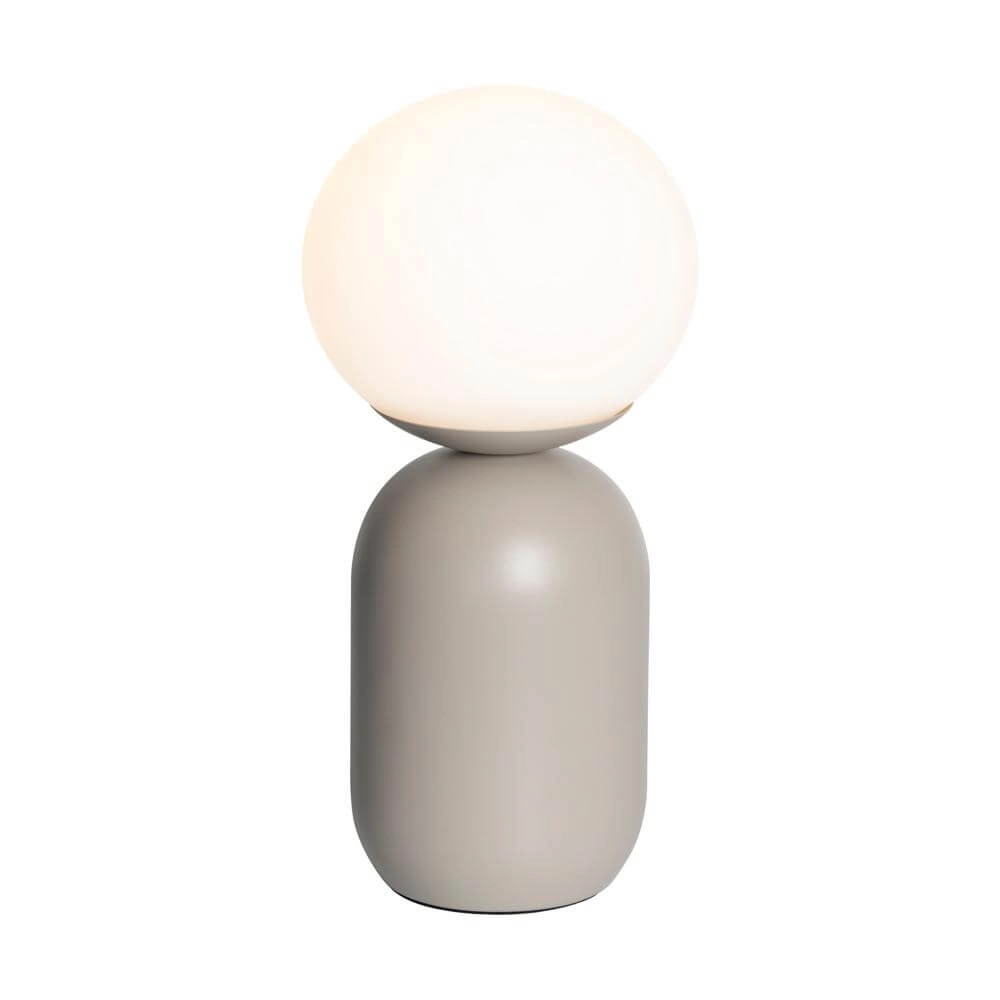 Table lamp Notti Grey with white Nordlux 5704924001819