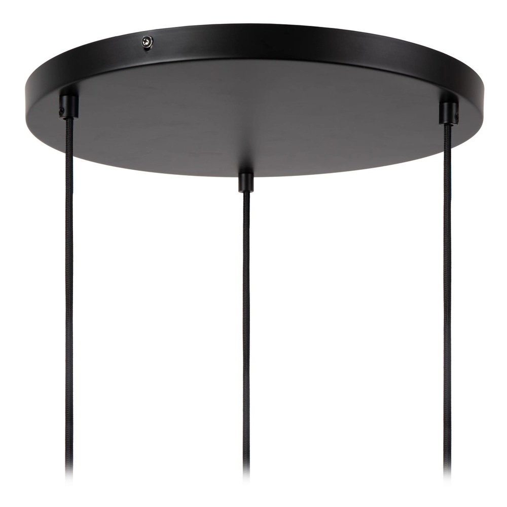 Pendant lamp Jessica black 3-lights Lucide 5411212106148