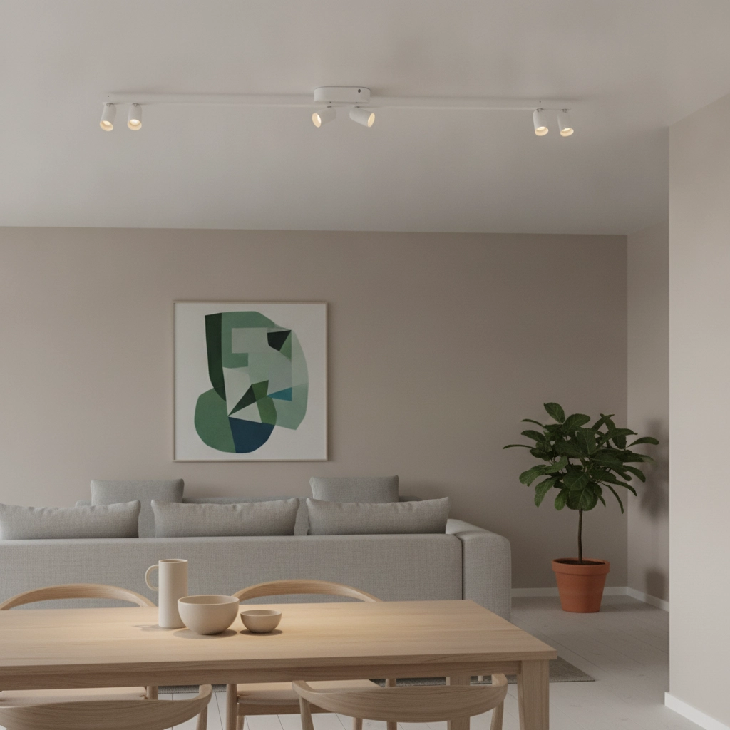 6-light ceiling lamp Oso white