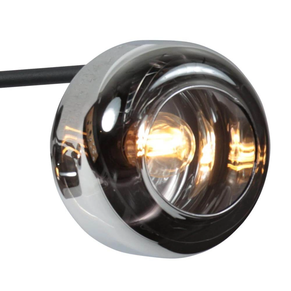 Black ceiling lamp Tenebris 3-light Steinhauer 8712746178128