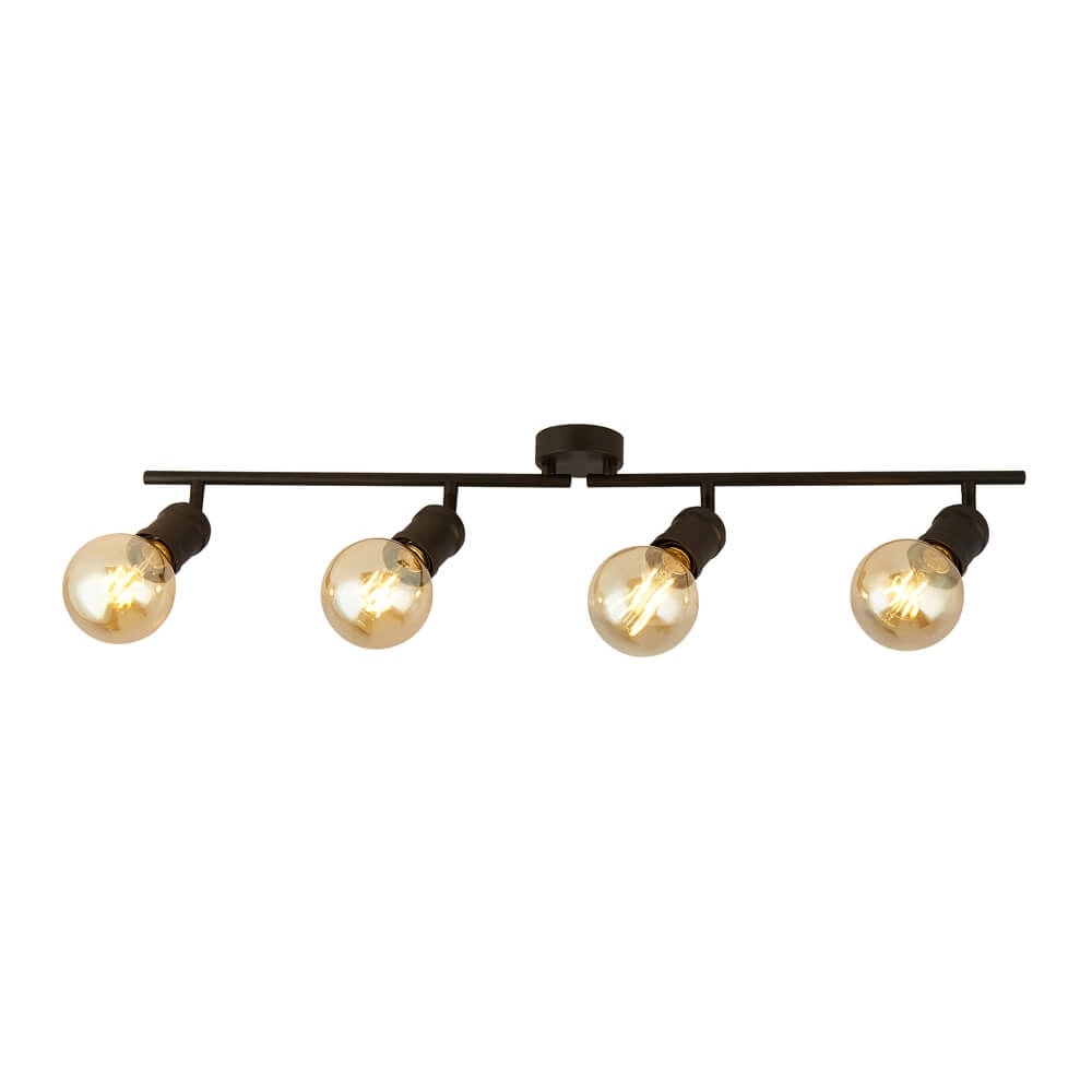 Ceiling lamp Dance 4-light black