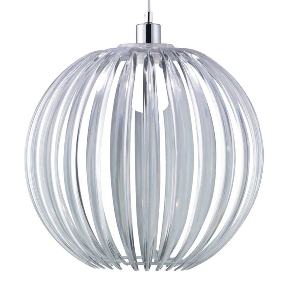 Pendant lamp Tressi 40cm transparent