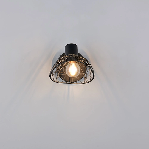 Ceiling lamp Yako Single Black Trio 4017807670912