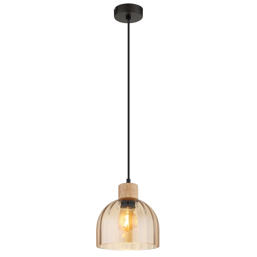 Pendant lamp Swanson black Ø 20cm
