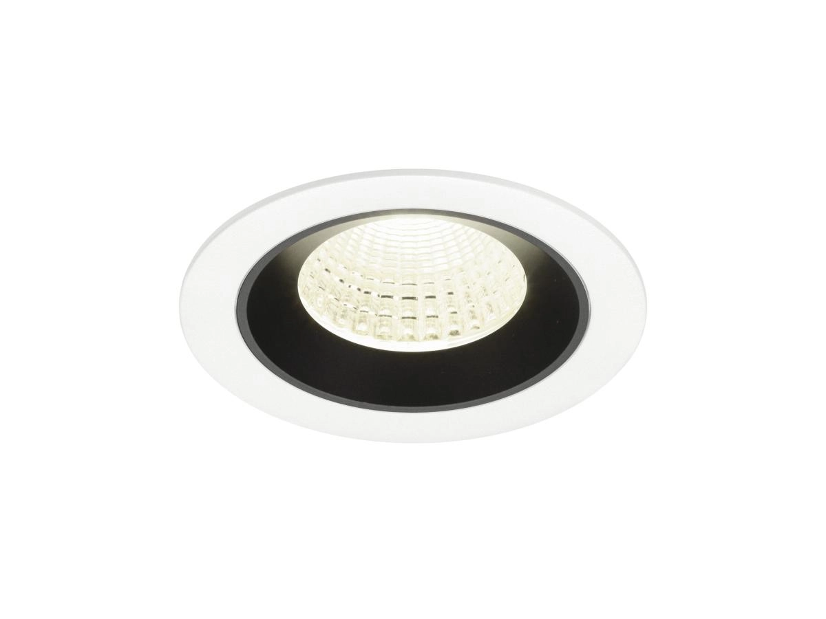 Recessed spotlight Numinos M white/black 4000K - 55deg