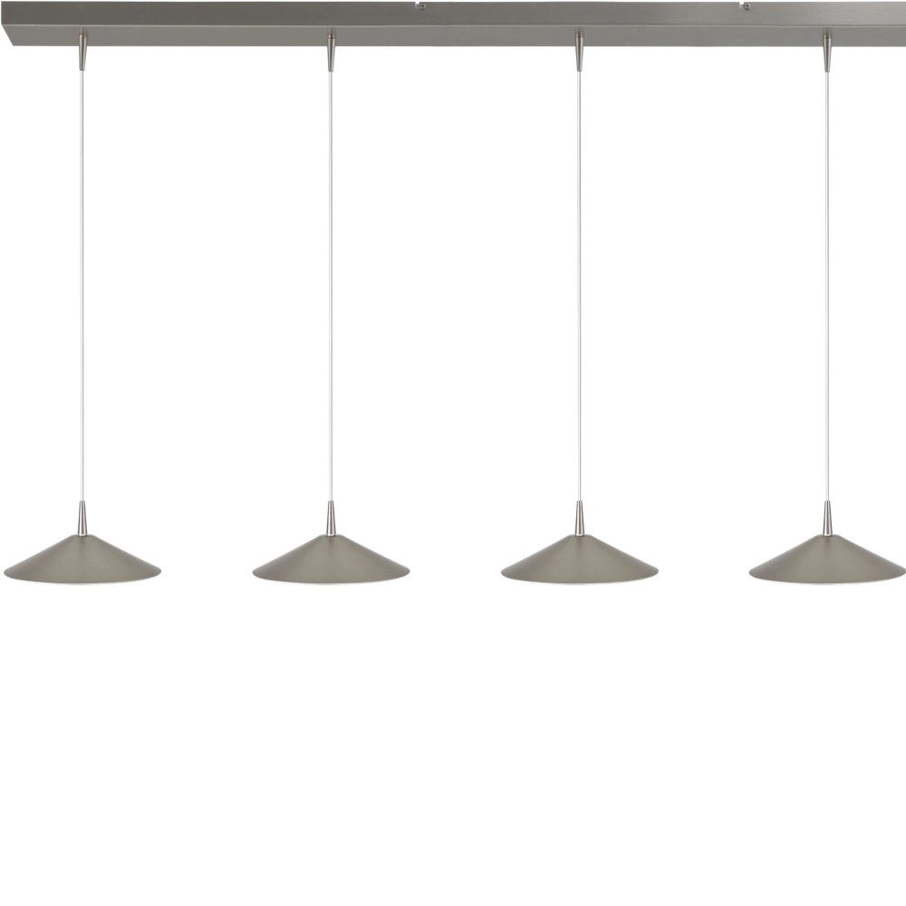 5-light pendant lamp Ceppo nickel Ø 22cm Masterlight 8718121358574