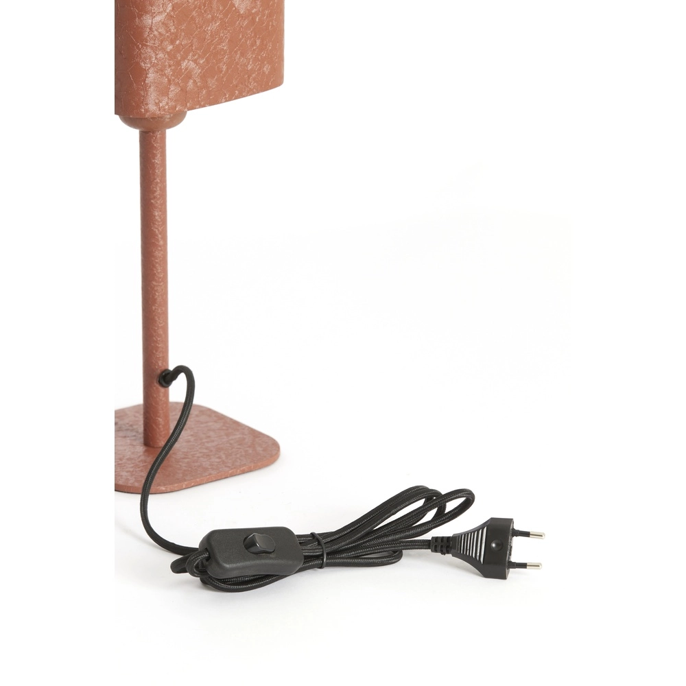 Bedside Lamp Elenie 13x13cm - matte dark orange Light & Living 8717807818692