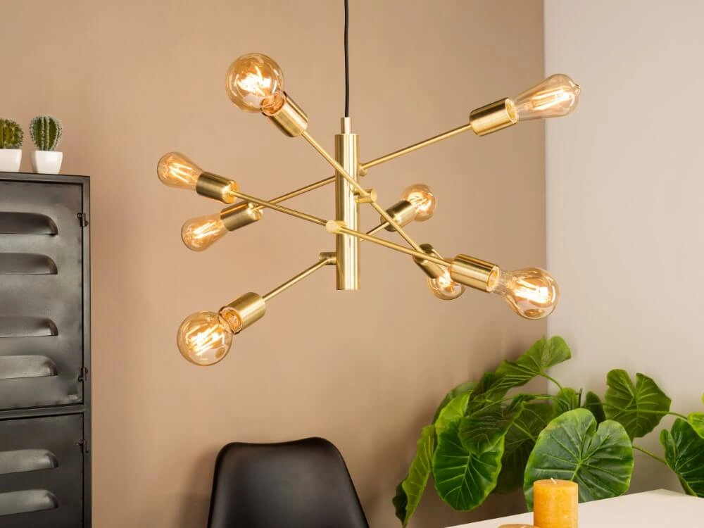 Golden pendant lamp Gradoli 1 Eglo 9002759998110