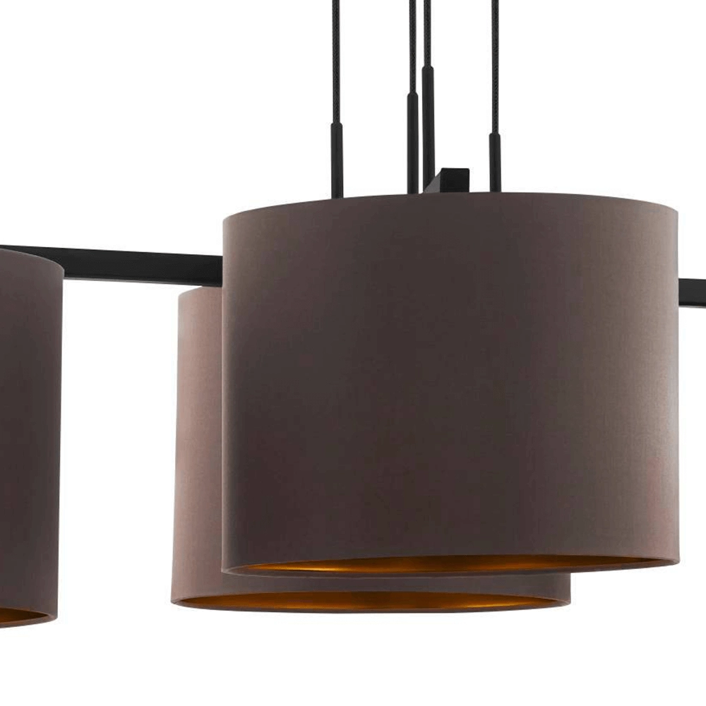 Chic hanging lamp Honduras with 4 hoods Stars of Light 9008606221462