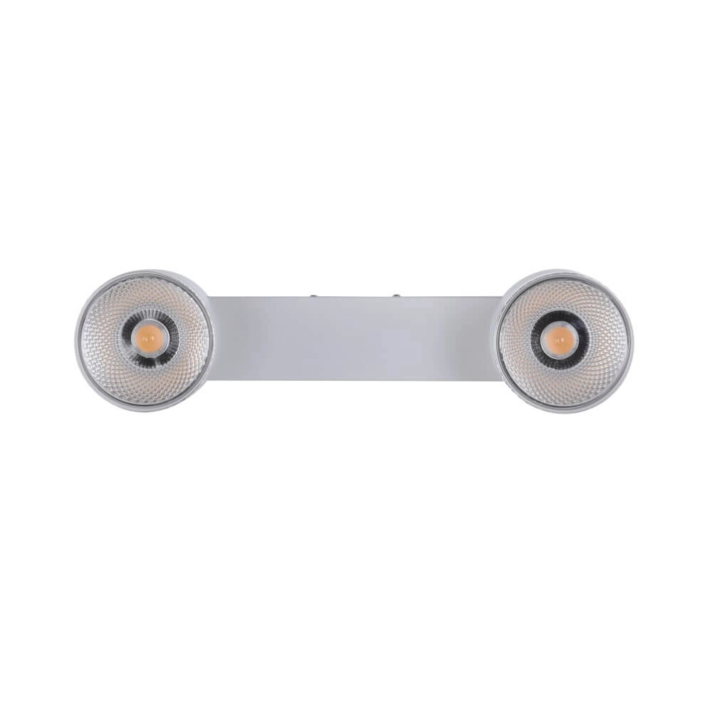 White ceiling lamp Pure Nola 2-light Paul Neuhaus 4012248374542