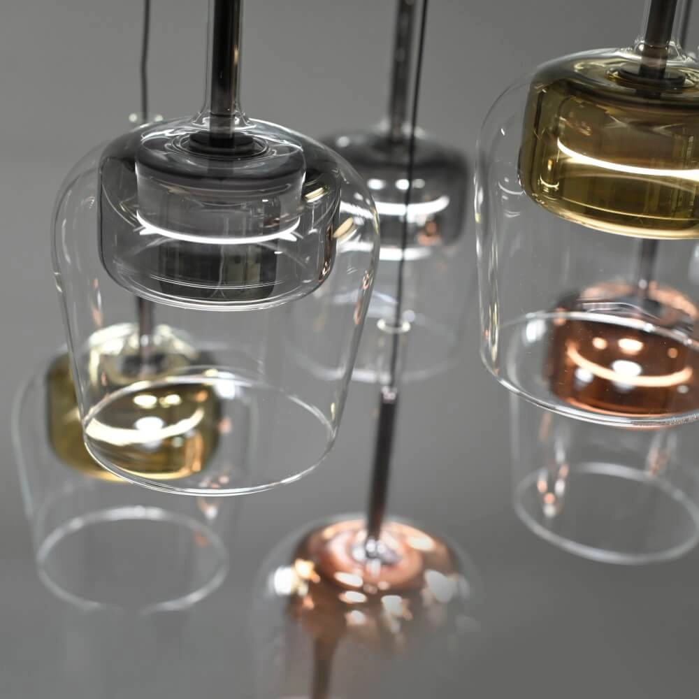6-light pendant lamp Q-Kon Multiple colors Paul Neuhaus 4012248383872