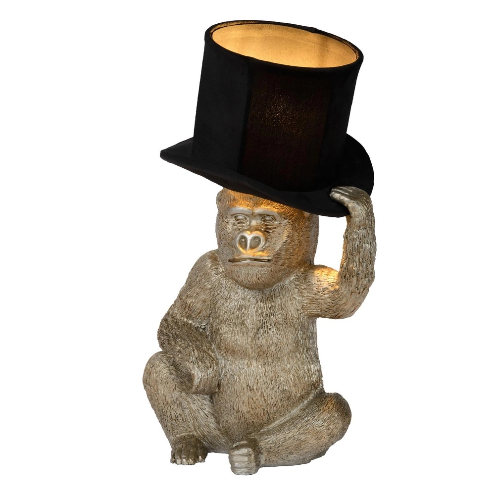 Table lamp Extravaganza Gust Monkey with black hood Lucide 5411212105349