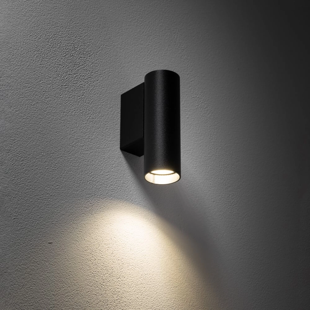 Black wall spotlight Fourty  S down Lyora 5903139107471