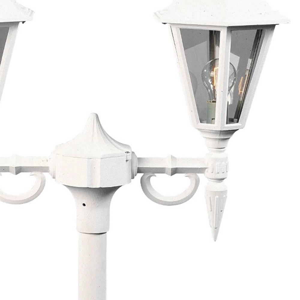 Lantern lamp Pallas 2-light white KonstSmide 7318305272507