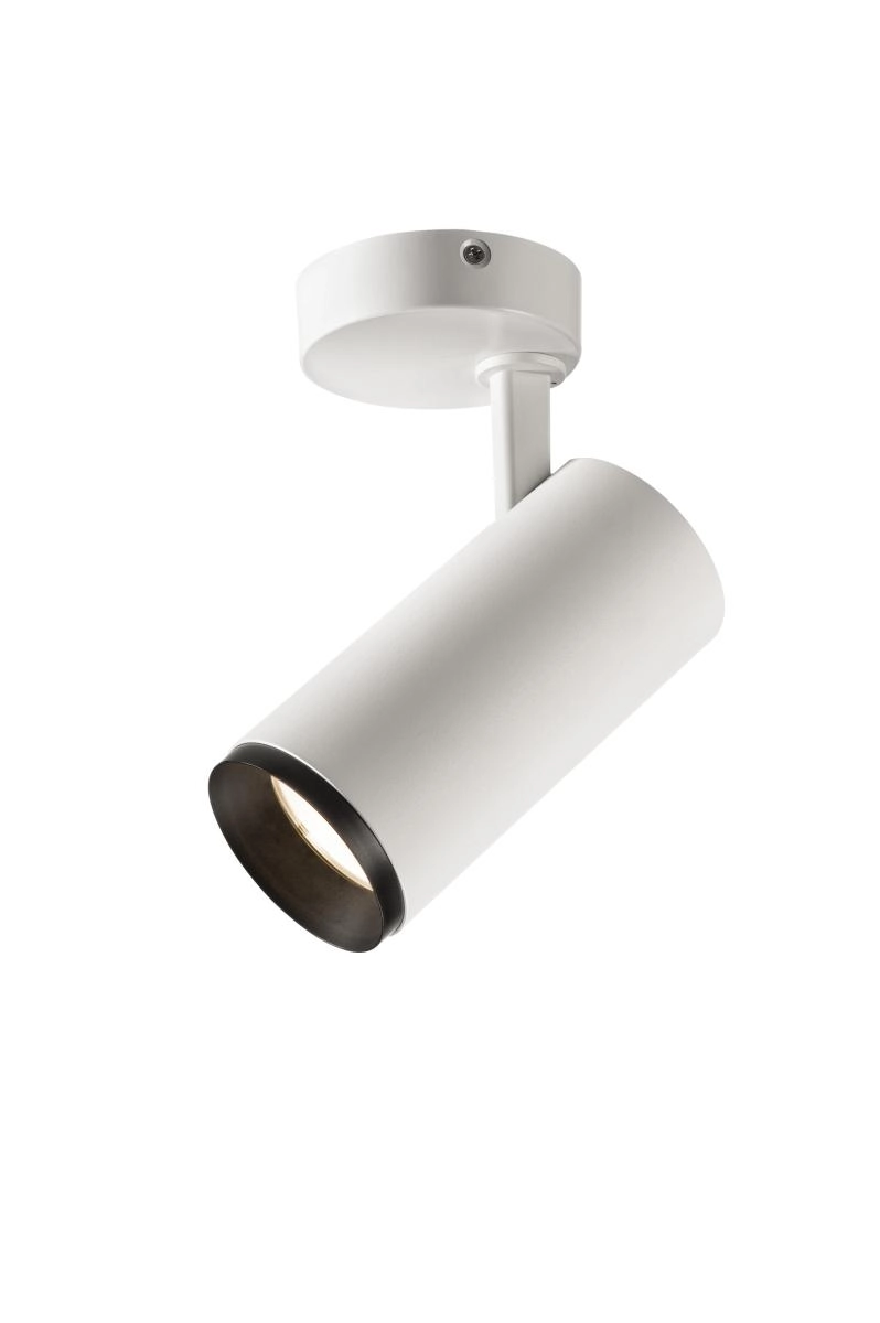 Surface-mounted spot Numinos M white/black 4000K - 60deg