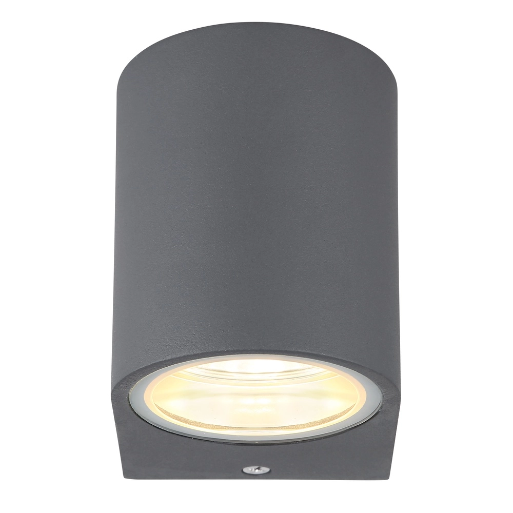 Sleek surface-mounted spot Veronika Down anthracite Globo 9007371428052