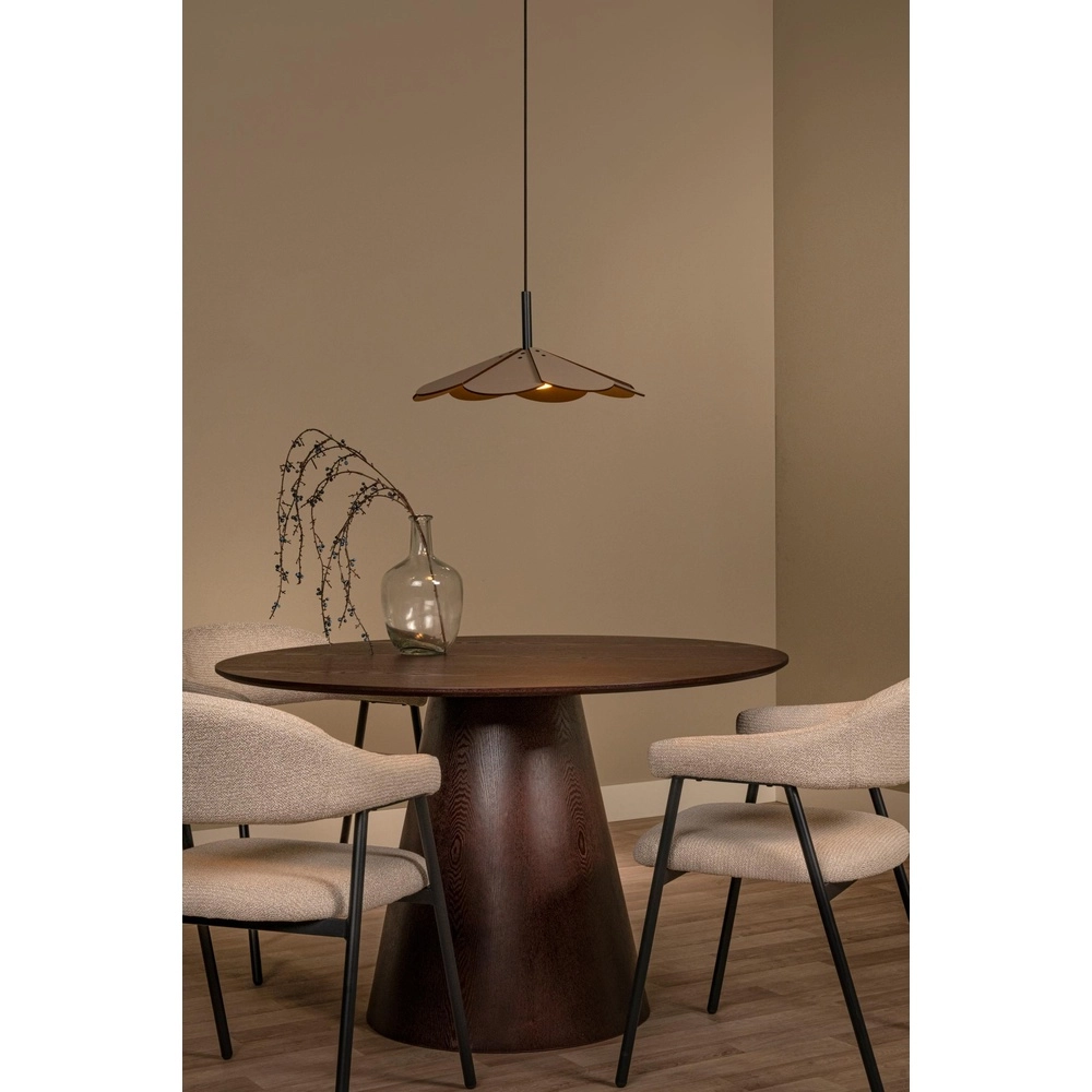 Design pendant lamp Blomster taupe Lucide 5411212771544