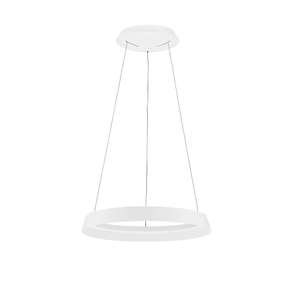 Design pendant lamp Ormi Ø 45cm white Lyora 5212017448798