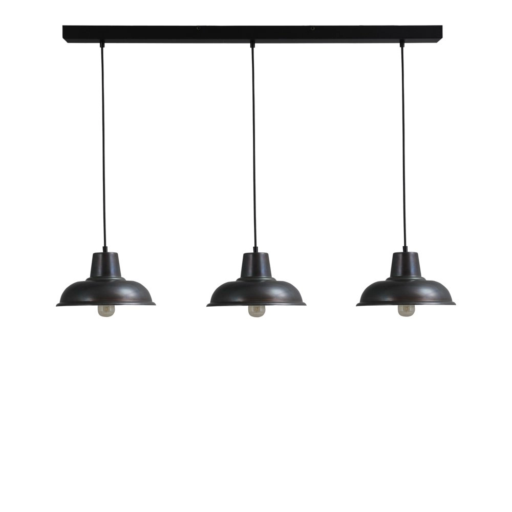 Dining room lamp Industria 3x26 Rustic