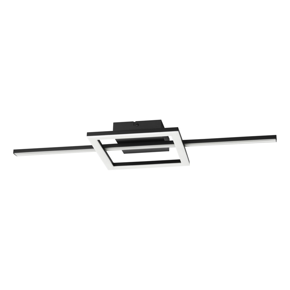 Design ceiling lamp Agostino black square