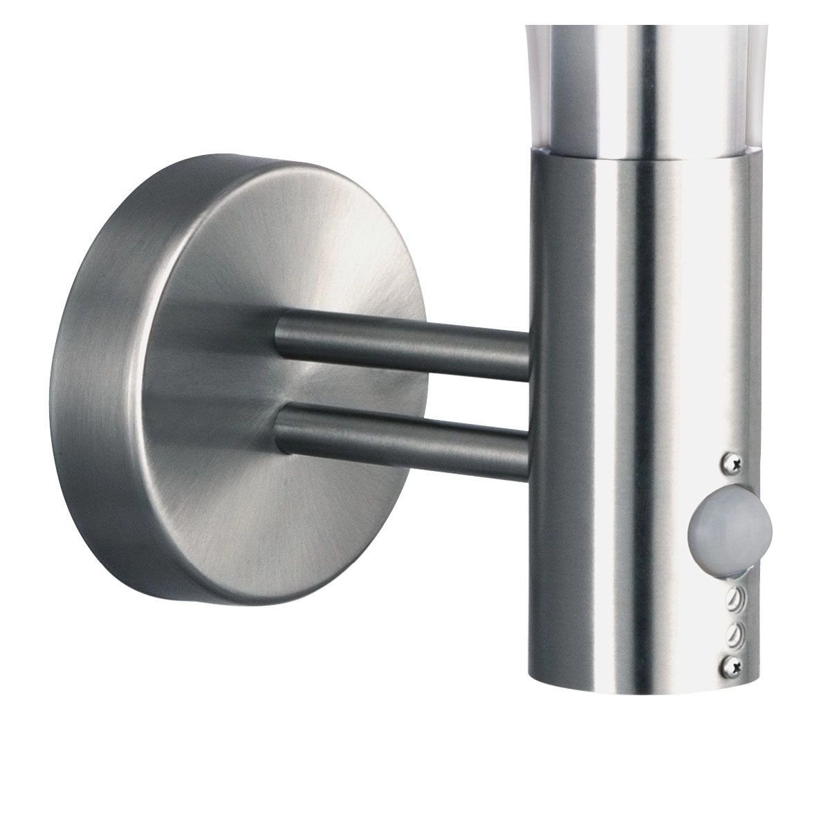 Stainless steel outdoor lamp Strand with sensor Searchlight 5013874365958