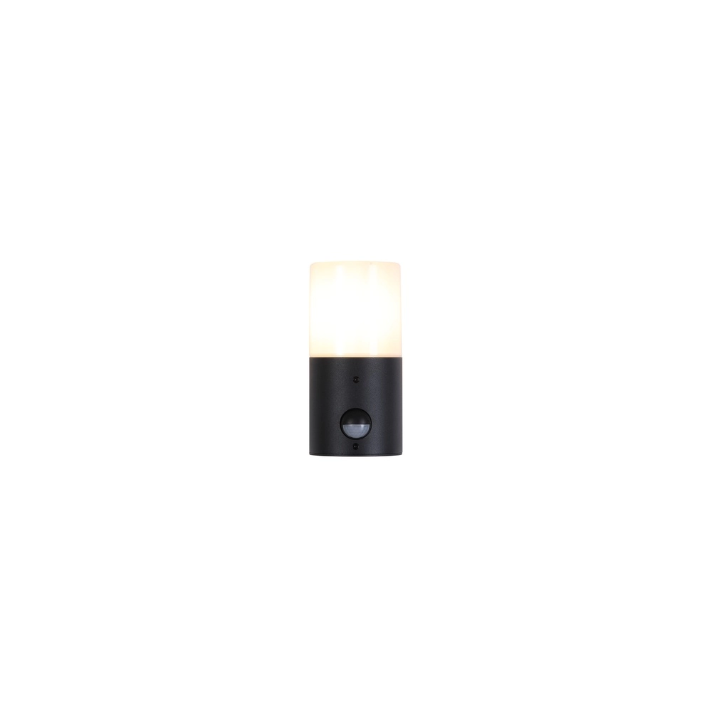 Wall lamp Colorado Single black with sensor