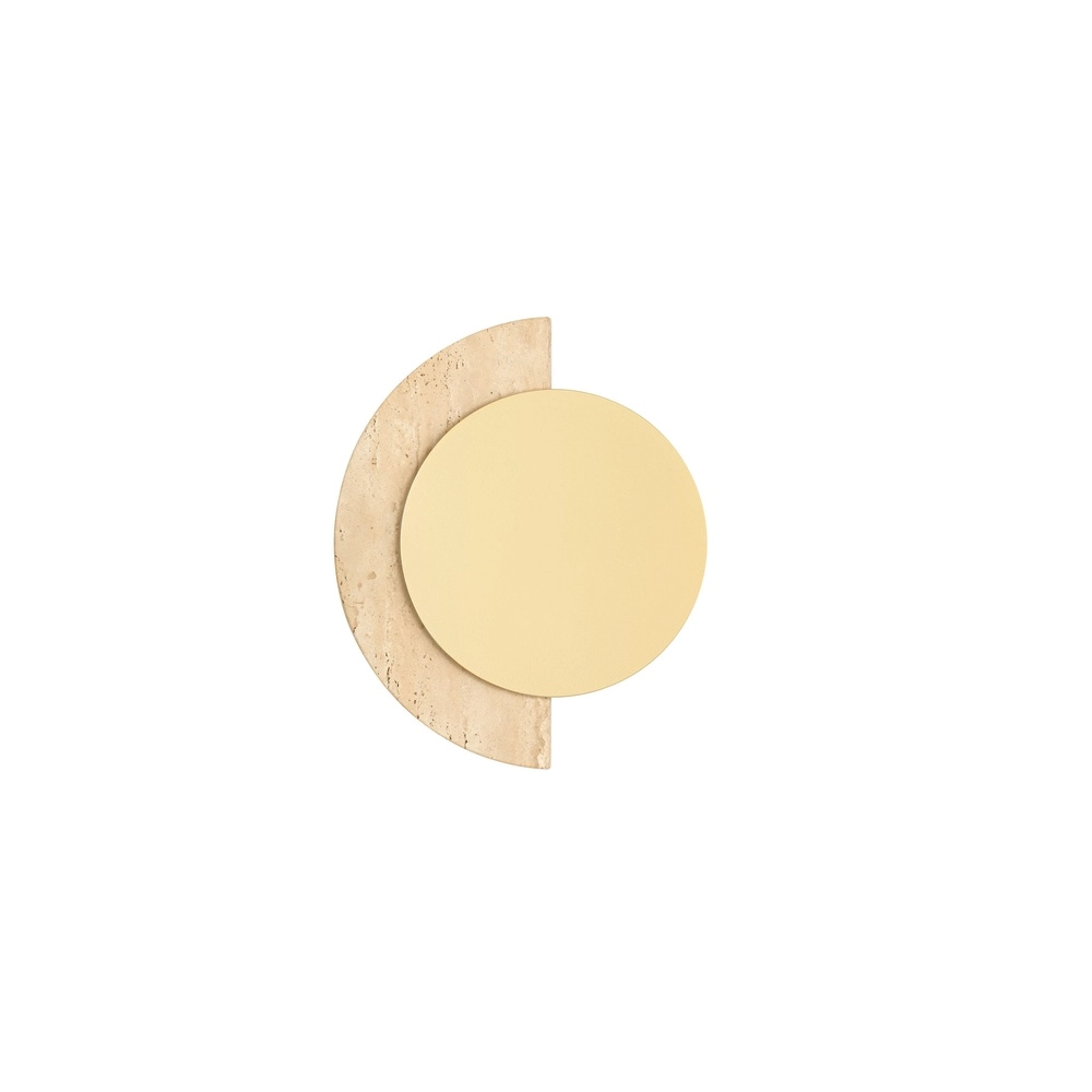Design wall lamp Molli travertine Ø 21cm Lyora 5212063501317