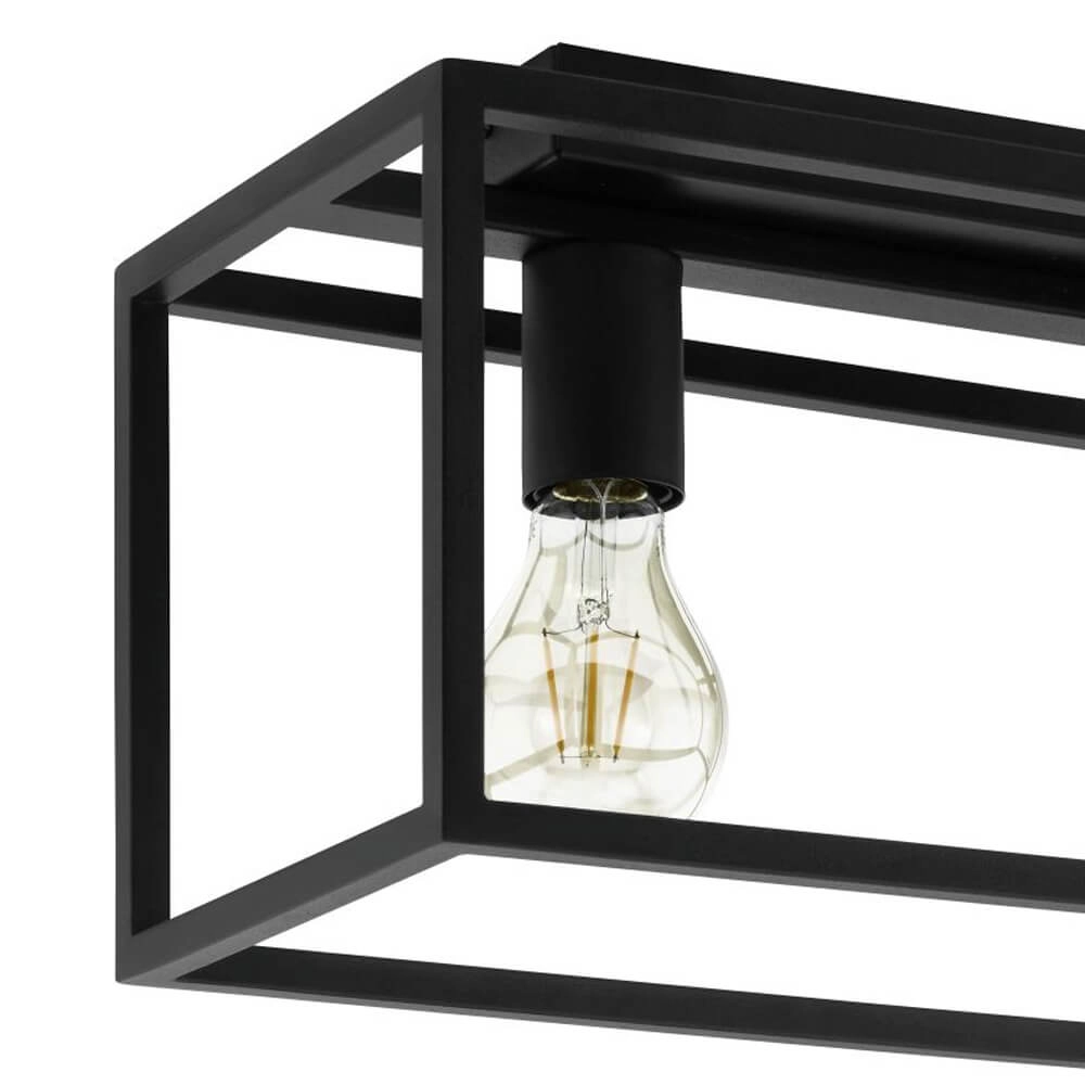Black ceiling lamp Eldrick Eglo 9002759322533