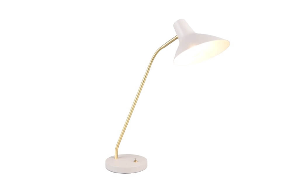Sleek desk lamp Traveller white Trio 4017807613728