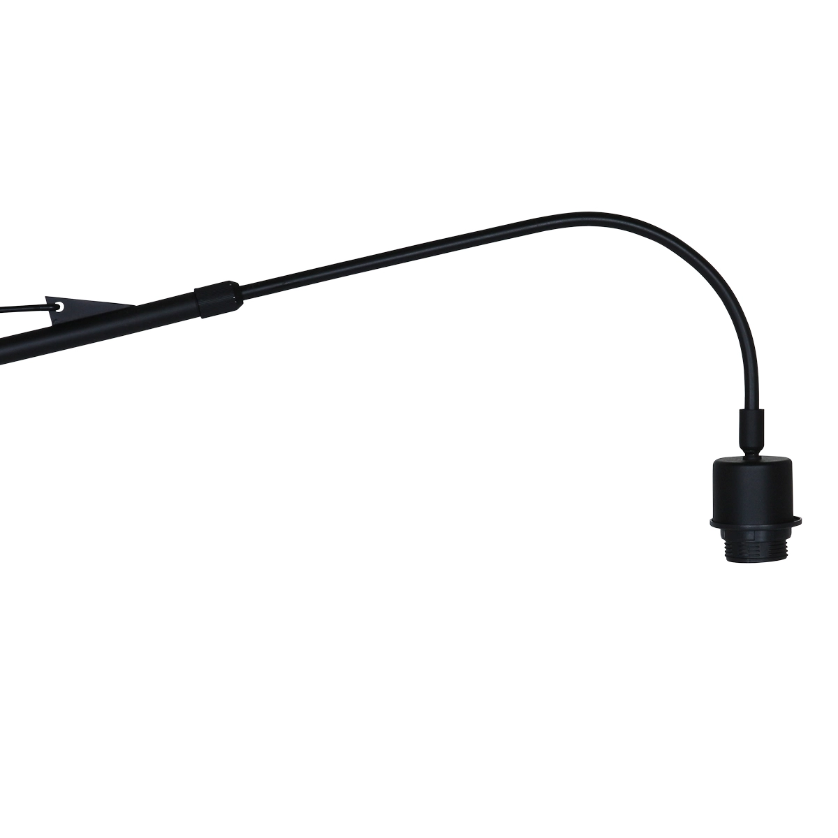 Wall lamp Elegant Classy 50cm black with green velvet shade Steinhauer 8712746146035