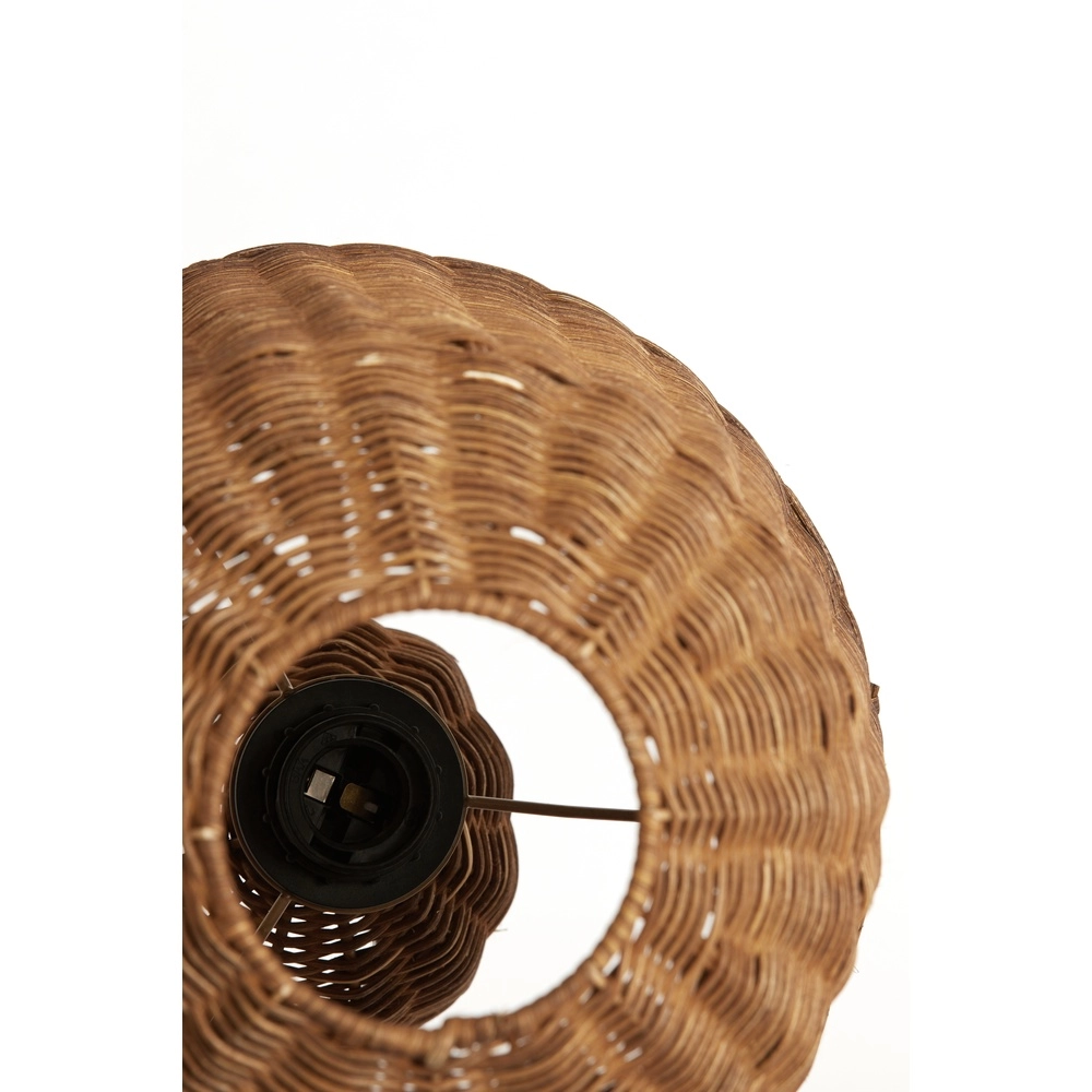 Rattan table lamp Mandor Ø 28.5cm - natural rattan Light & Living 8717807820619