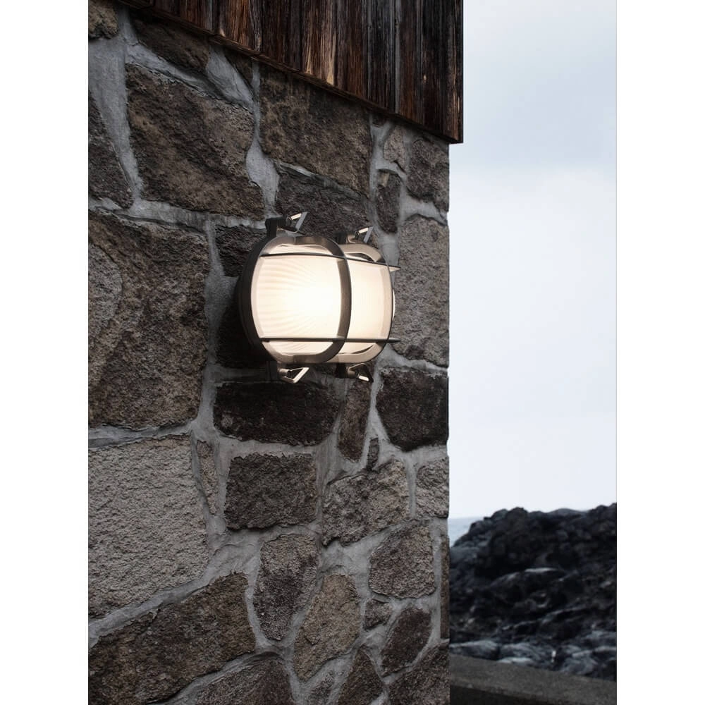 Classic wall lamp Helford nickel Nordlux 5701581464780