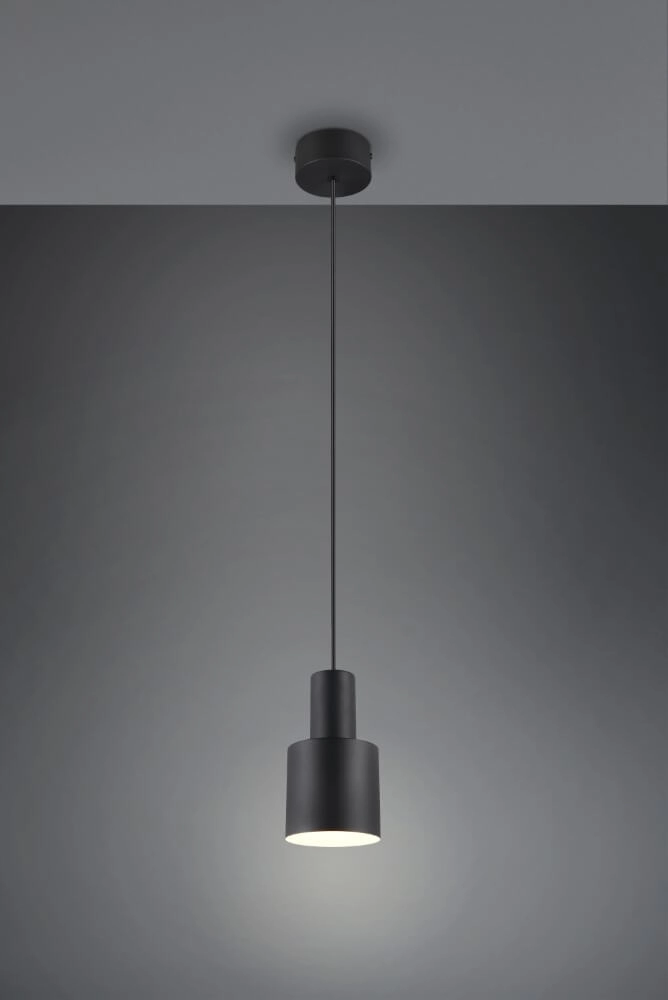 Black pendant Agudo Ø 12cm