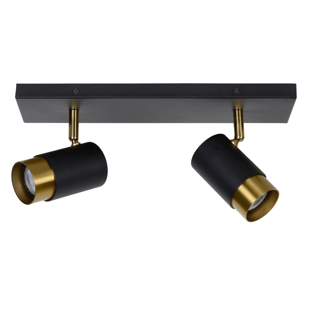 Ceiling spotlight Floris Double Black