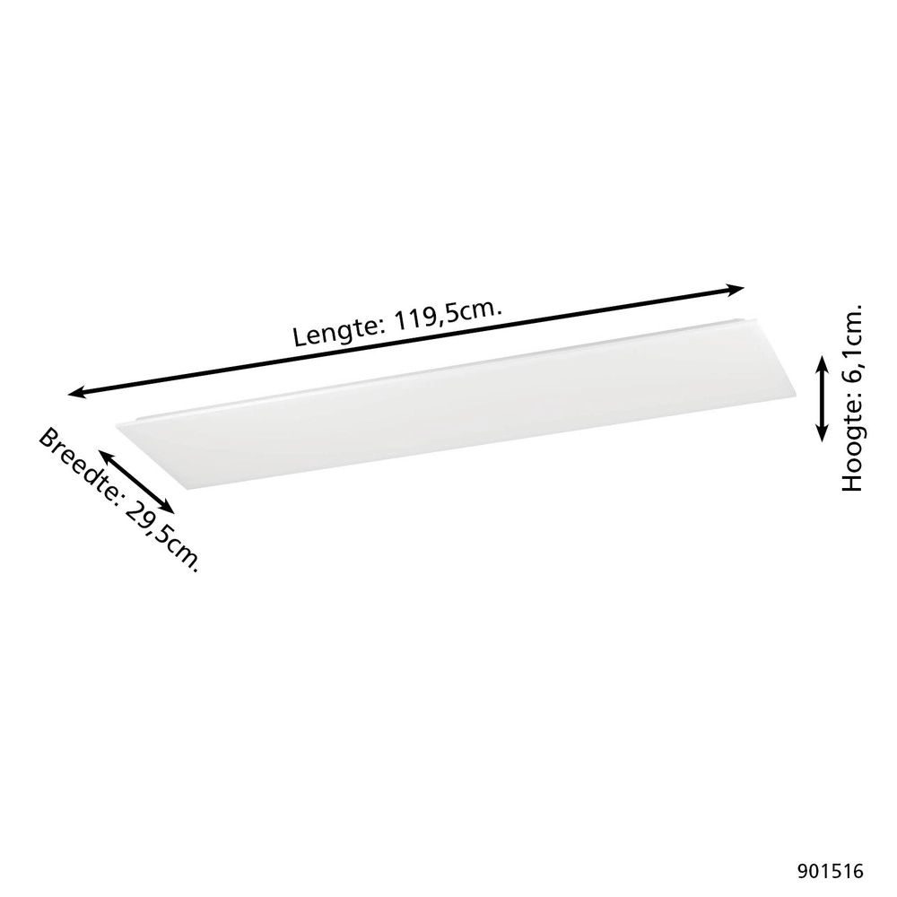 Smart ceiling light Moradillo-Z white 29.5cm Eglo 9008606342198