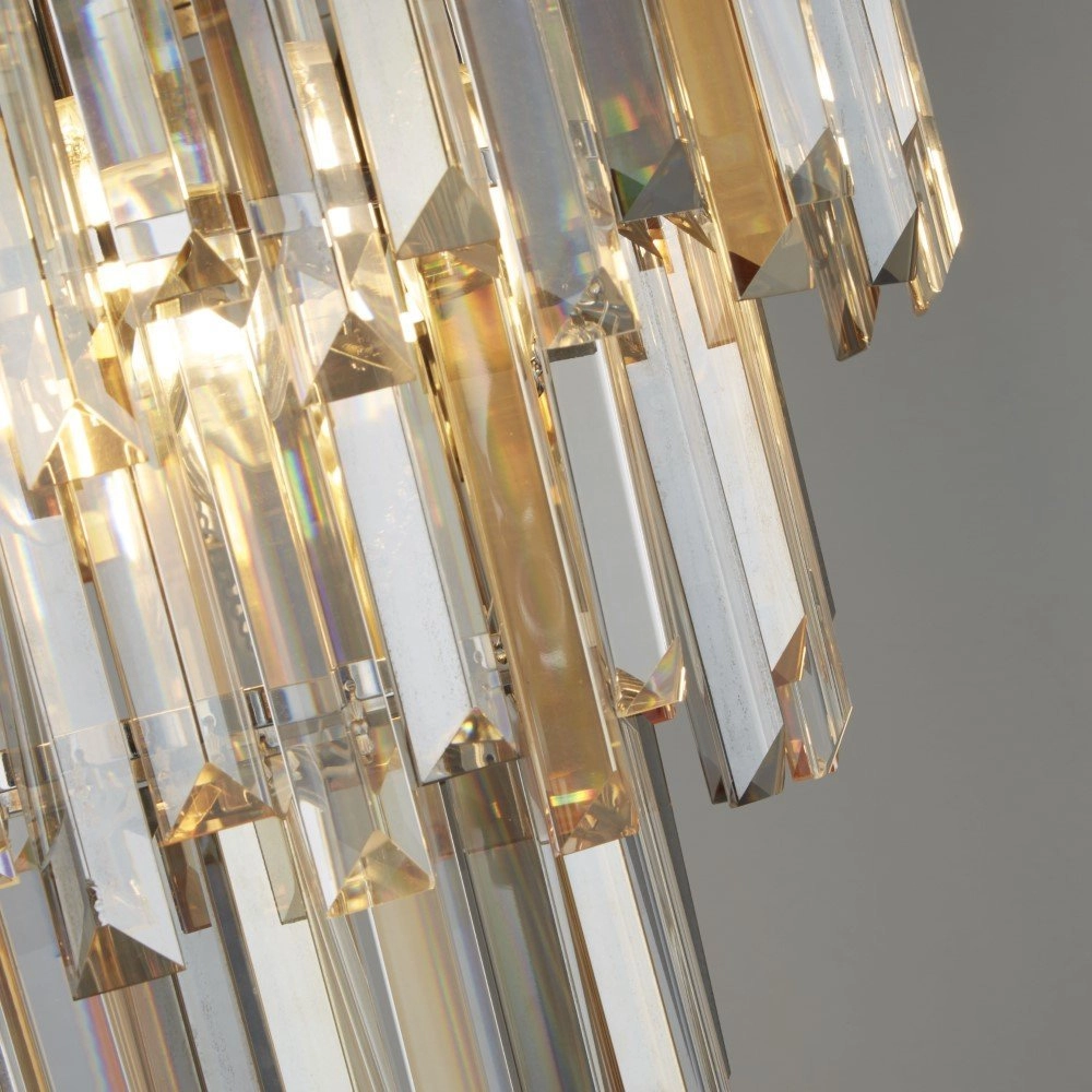 Crystal ceiling lamp Clarissa Searchlight 5053423163918