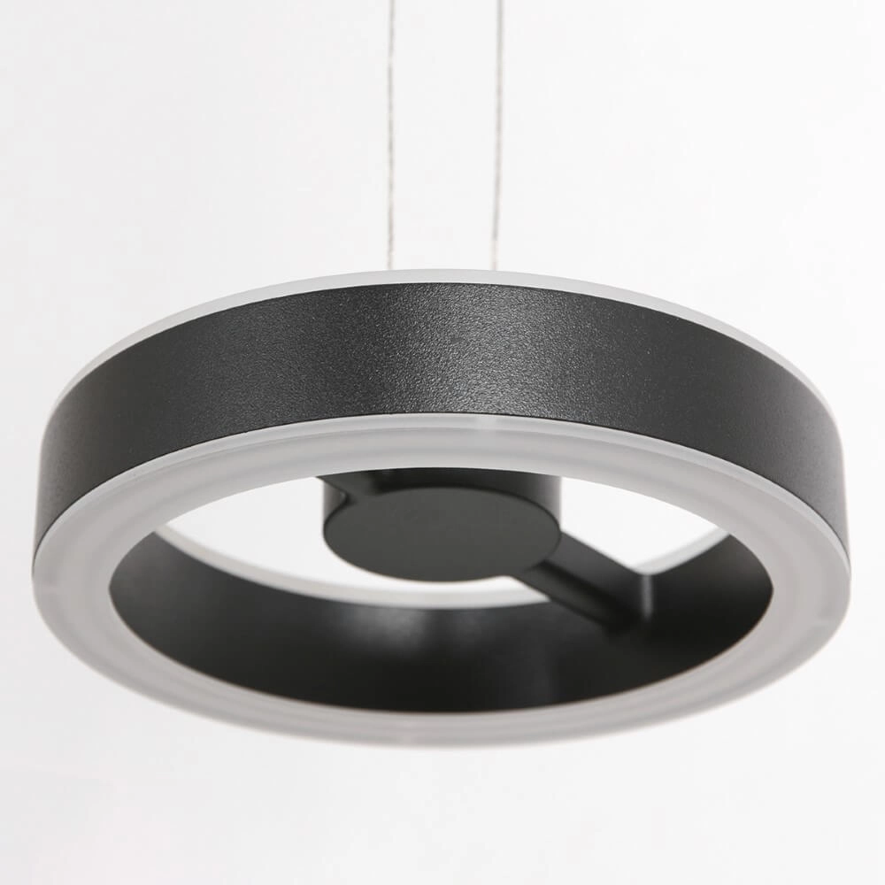 Kitchen pendant light Piola black Steinhauer 8712746167337