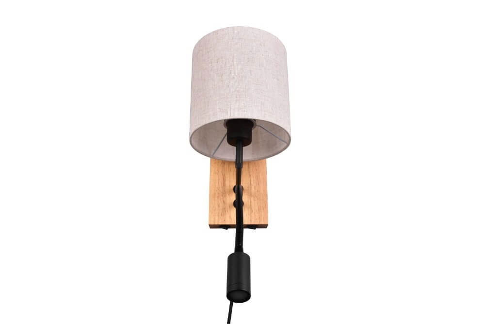 Rural wall lamp Nilam round hood Trio 4017807567960