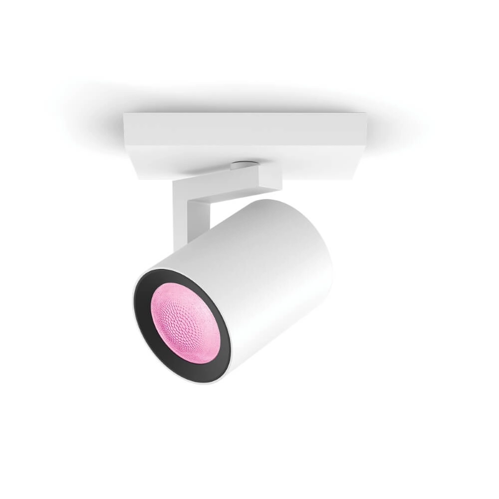 Surface-mounted spotlight Hue Argenta - White and color white Philips 8718696171578