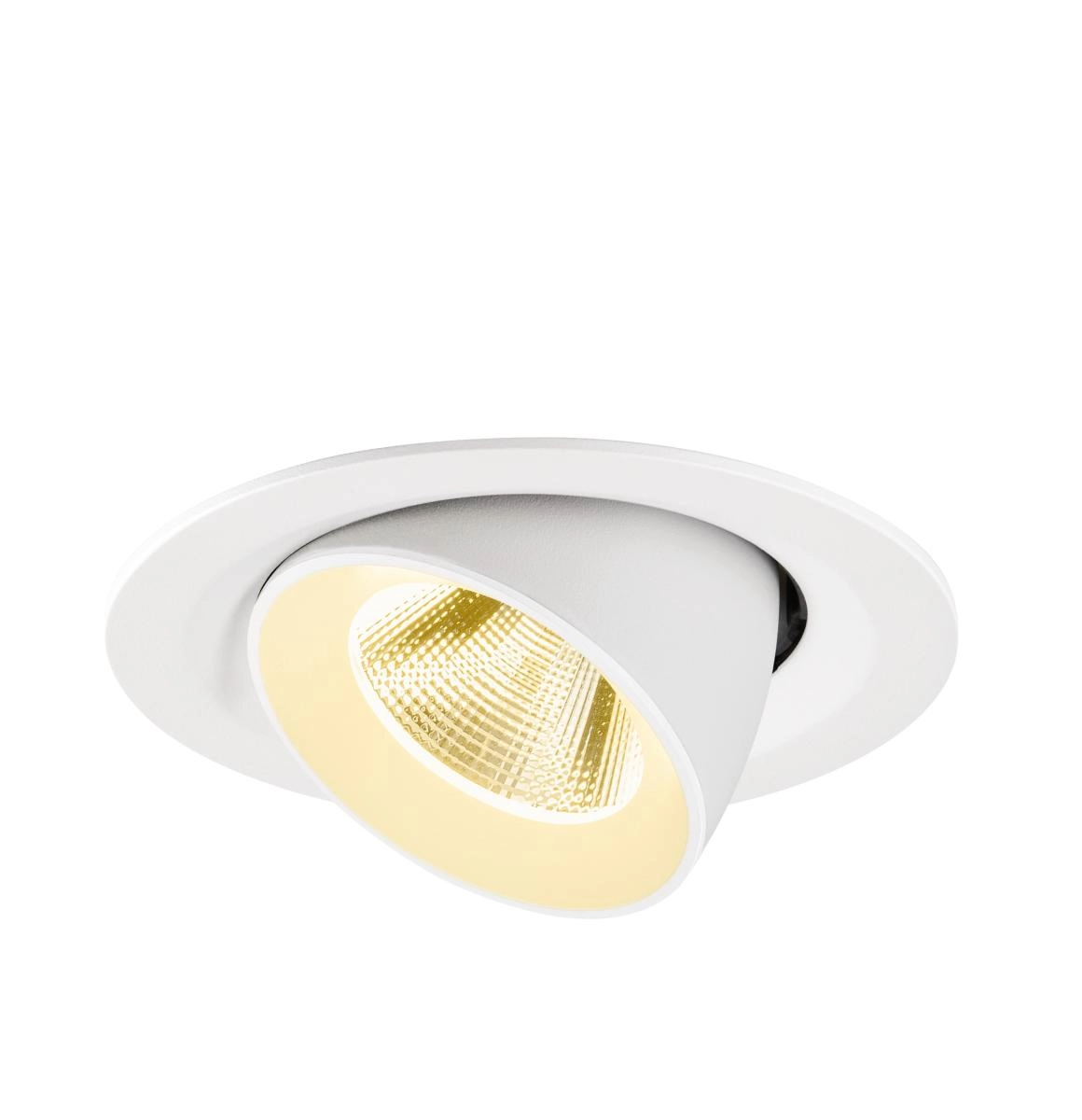 Recessed spotlight Numinos Gimble M white 3000K - 20deg SLV 4024163311854