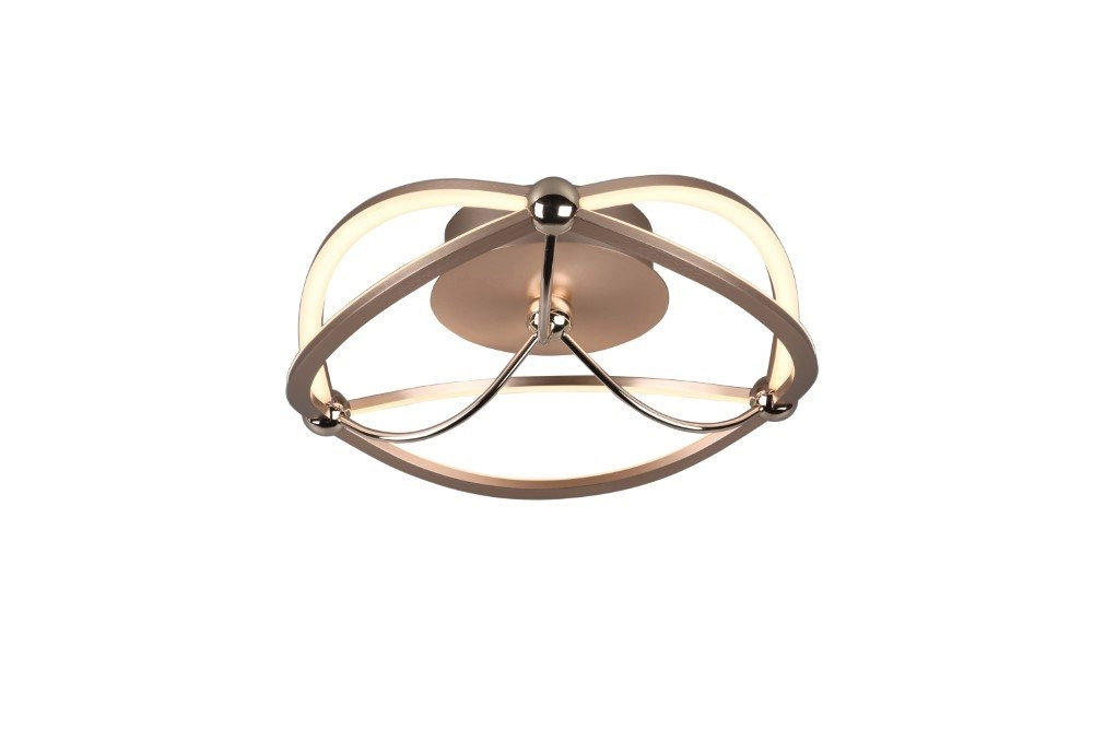 Bronze ceiling lamp Charivari Ø 41cm Trio 4017807461121