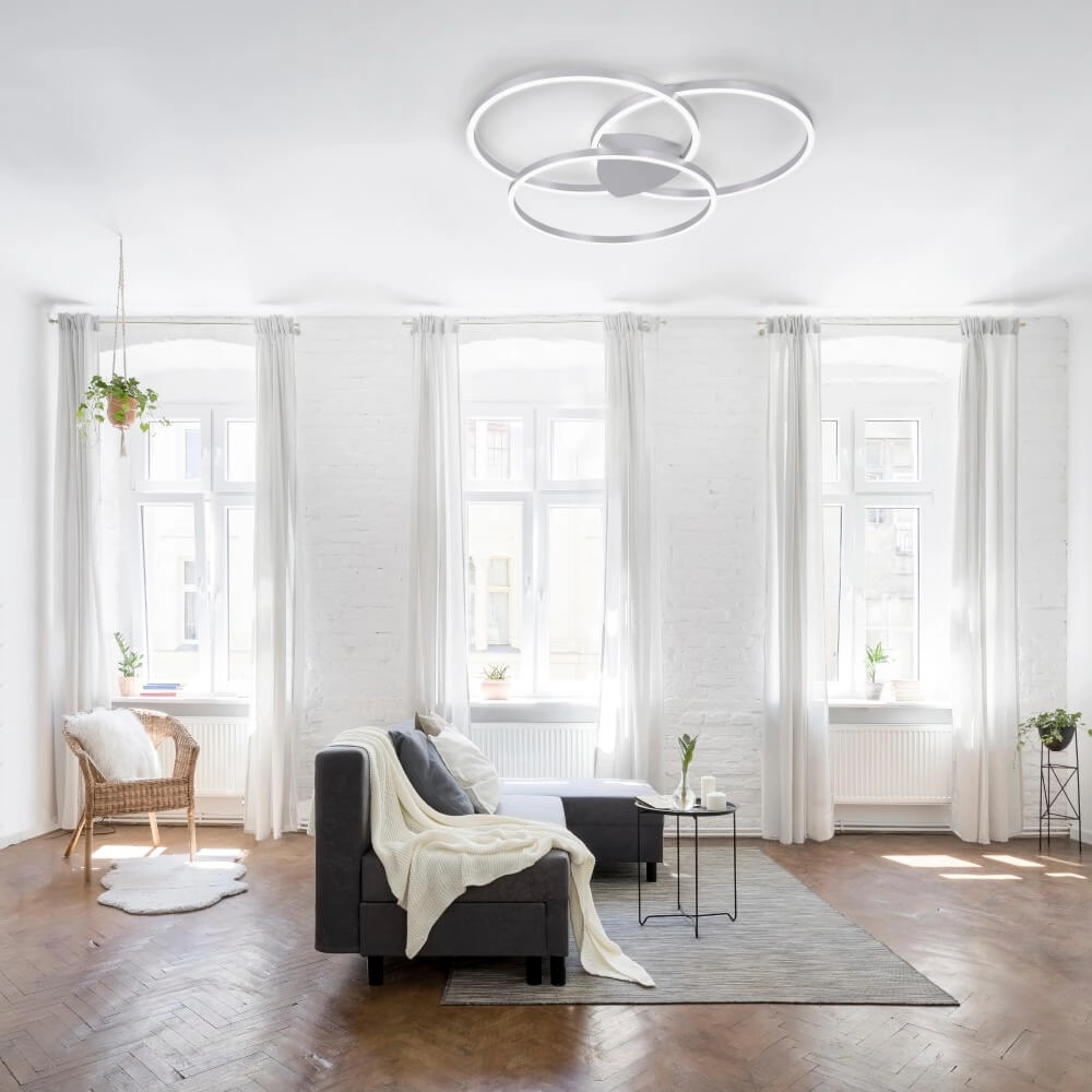 Ceiling lamp Q-Kate Round design Paul Neuhaus 4012248342930