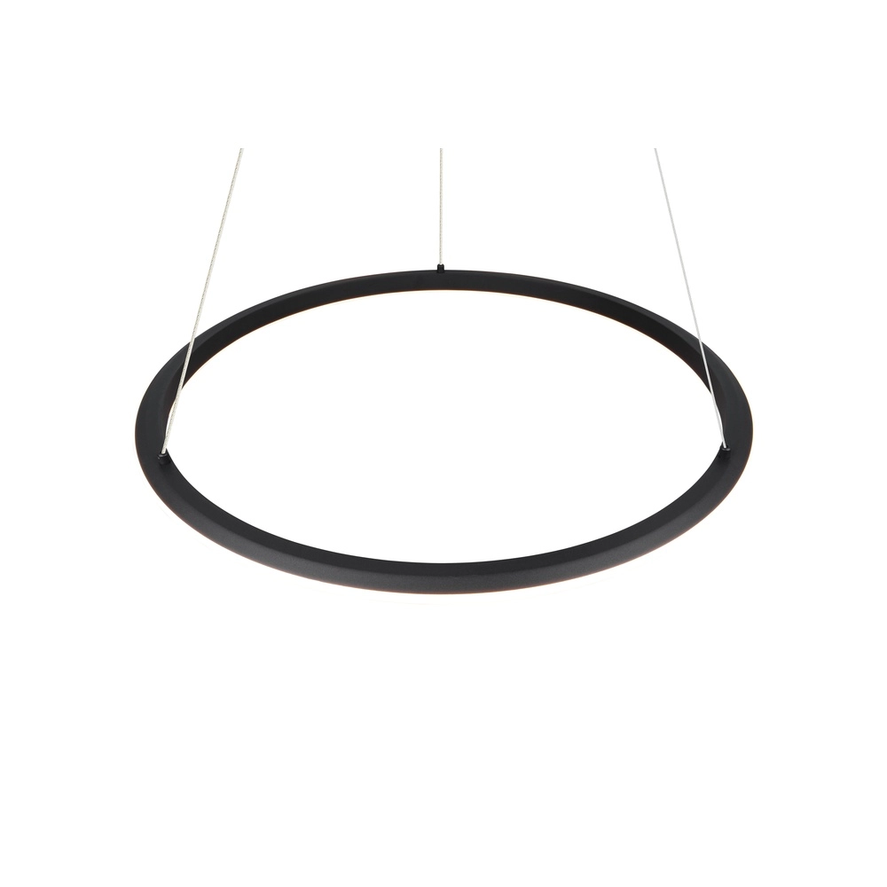 Pendant lamp Amador black Ø 75cm Trio 4017807656671