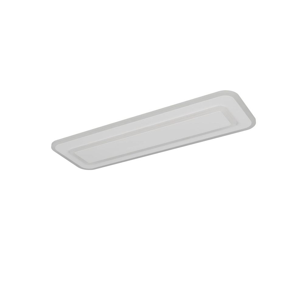 Modern ceiling lamp Riva white 60cm Trio 4017807682915