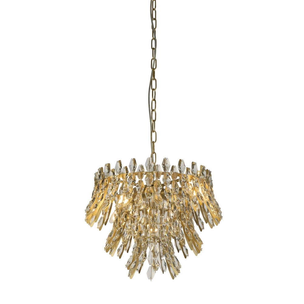 Chandelier Monarch gold Ø 45cm